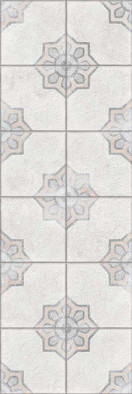 Настенная плитка Levitha Multicolor 25x75 керамическая