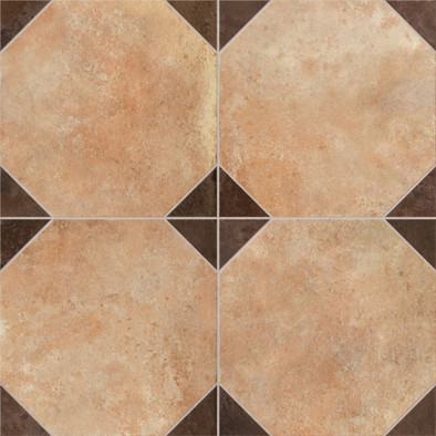 Керамогранит Corcega Brown Pre-Cut 45х45 Etili Seramik Patchwork матовый напольная плитка n190317