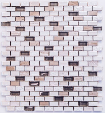 Мозаика Ideal 1.2x2.5 керамическая 26.9x30.6