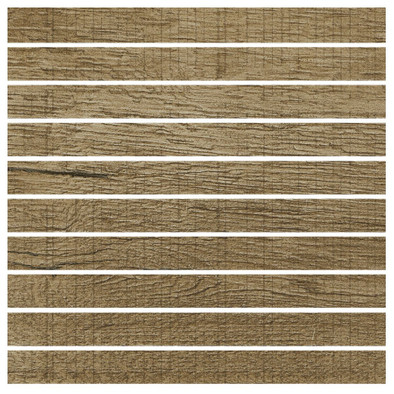 Мозаика Living Ceramics Ombra Mosaic 330 Walnut 30x30 керамогранит матовая коричневый LV11758