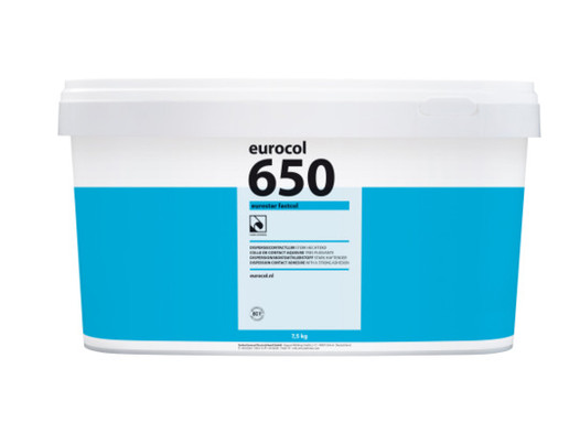 Клей Forbo Eurocol 650 Eurostar Fastcol дисперсионный контактный, 3 кг 