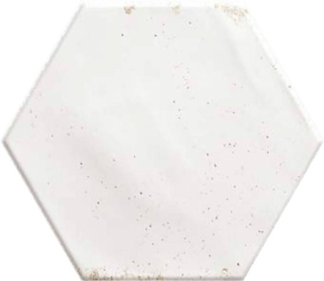 Керамогранит Hope Hex White Matt 15x17.3 матовый