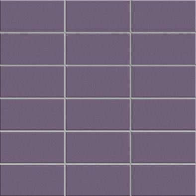 Мозаика Open Space Pirrotina керамика 30х30 см Appiani полуматовая чип 50х100 мм, сиреневый OPS 2011