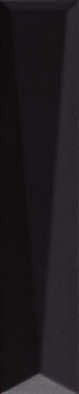 Настенная плитка Up Lingotto Black Glossy 5х25 La Fabbrica глянцевая керамическая 192092