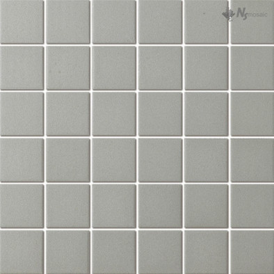 Мозаика PA-548 керамика матовая антислип 30.6х30.6 см NSmosaic Porcelain Series чип 48х48 мм, серый