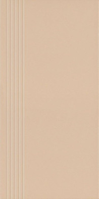 Ступень фронтальная Bazo Beige Stopnica Prosta Nacinana Monokolor Mat. 29,8x59,8 керамогранит матовая 5900144004023