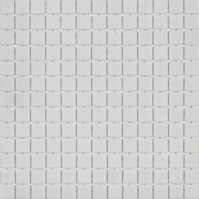 Мозаика Togama Blanco AntiSlip стекло 34х34 см противоскользящая чип 25х25 мм, белый