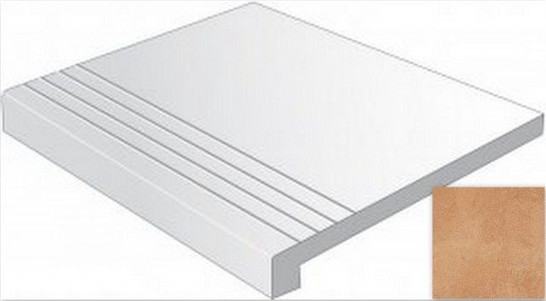 Ступень фронтальная Alarcon Gradone Antideslizante Barro 30x30 керамогранит фото Ступень фронтальная Alarcon Gradone Antideslizante Barro 30x30 керамогранит