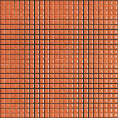 Мозаика Diva Orange керамика 30х30 см Appiani глянцевая чип 12х12 мм, оранжевый DIV 4026