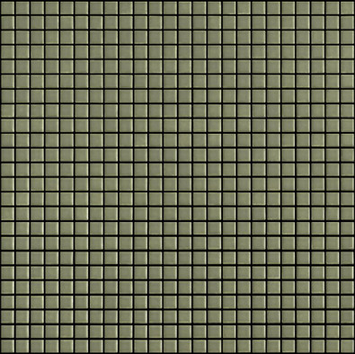 Мозаика Seta Oliva керамика 30х30 см Appiani матовая чип 12х12 мм, зеленый SET 4010