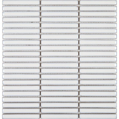 Мозаика KST3-4R керамика 28.4х29.5 см белый