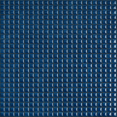Мозаика Diva Royal Blue керамика 30х30 см Appiani глянцевая чип 12х12 мм, синий DIV 4019