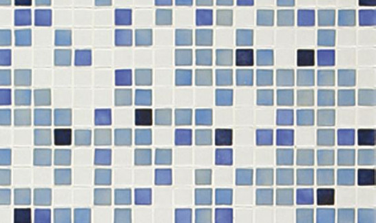 Мозаика Azul - часть 3 2.5x2.5 стекло 31.3х49.5