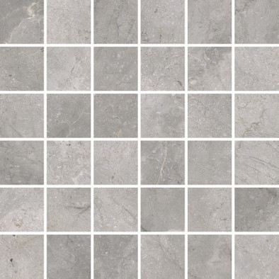 Мозаика Mosaic Masterstone Silver Poler 29.7x29.7 керамогранит полированная, серый
