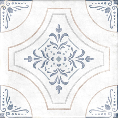 Керамогранит Лиора 15x15 (0,5) Nanda Tiles Адина глянцевый, рельефный (рустикальный) универсальная плитка 00000089693