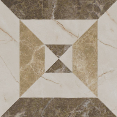 Декор TOC003 Бикуш Грань Глянцевый 9.8х9.8 Kerama Marazzi керамический