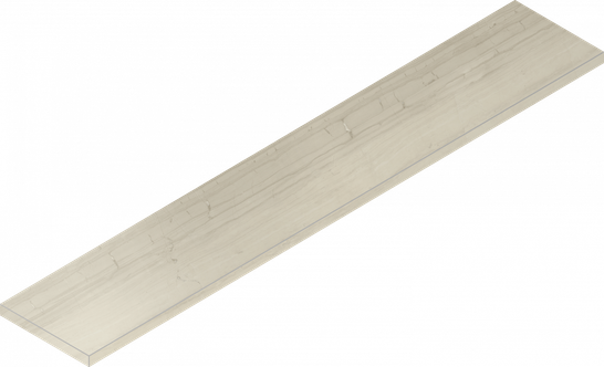 Ступень угловая Шарм Эдванс Силк 160 Левая Charme Advance Silk scalino160 Ang Sx 33x160 матовая