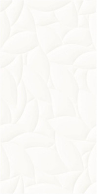 Настенная плитка Ceramika Paradyz Esten Bianco A Struktura Rekt 29,5x59,5, матовая керамическая