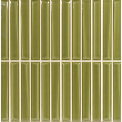 Настенная плитка Melody Olive 20x20 Monopole глянцевая керамическая 85686