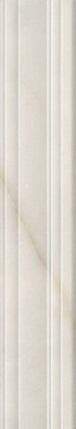Бордюр BLF001R Багет Греппи Белый 7.3х40 Kerama Marazzi глянцевый керамический фото Бордюр BLF001R Багет Греппи Белый 7.3х40 Kerama Marazzi глянцевый керамический