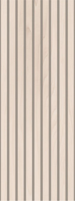 Настенная плитка Pure Wood White Str 32.8x89.8 Tubadzin матовая, рельефная (структурированная) керамическая 5900199267039