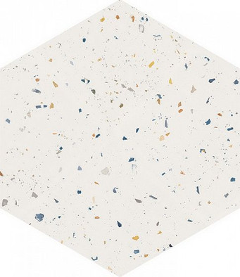 Керамогранит Terrazzo White Colours 32x36.8 напольный матовый