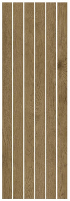 Мозаика Living Ceramics Uno Walnut 590 Mosaic 30x90 керамогранит матовая коричневый LV10836