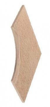 Керамогранит Cliff Bianco Bordo Curvilineo Svasato Round 30 / Клиф Бьянко Бортик Изогнутый с Выемкой Закругленный