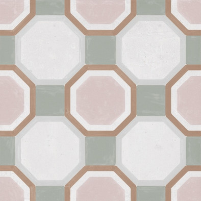 Керамогранит Patterns Pink Diamond/22,3/9 22,3x22,3 Peronda матовый универсальный 3386036491