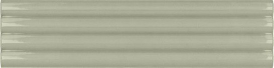 Настенная плитка Onda Tansy Green Glossy Equipe 5x20 глянцевая, рельефная (структурированная) керамическая 28486