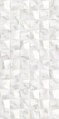 Настенная плитка TWU09GRG027 Grigio 24.9х50 рельефная (структурированная) керамическая