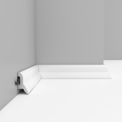 Плинтус D230 ДМ Decomaster дюрополимер 2000х42х21 мм