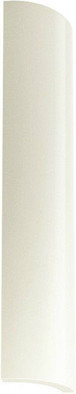 Бордюр Gamma Biala/Bianco Profil wypukly B Polys 3x19.8 глянцевый керамический