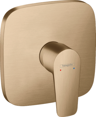 Смеситель Hansgrohe Talis E для душа (внешняя часть), бронза