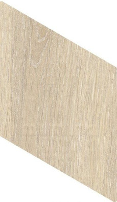 Декор Flow Diamond Wood Light 13,9x23,95 глазурованный, матовый керамогранит