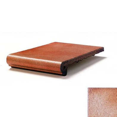 Ступень фронтальная Gres de Aragon Esmaltados Classic Peldano Redondo 25 Isla Malta 25x25 матовая