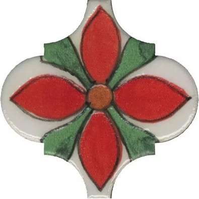 Декор VT/A314/65000 Авейру 6 глянцевый 6.5х6.5 Kerama Marazzi керамический