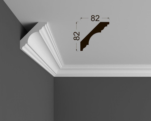 Потолочный плинтус Deartio под покраску К 5.115.22
