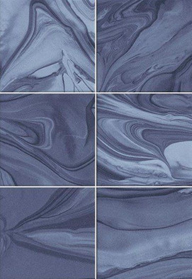 Настенная плитка Vives Hanami Mankai Indigo 23x33.5 керамическая фото Настенная плитка Vives Hanami Mankai Indigo 23x33.5 керамическая