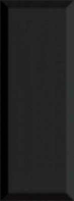 Настенная плитка 15081 Бельканто Черный Грань 15х40 Kerama Marazzi матовая керамическая