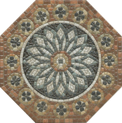 Декор HGD/A438/SG2440 Стемма 24x24 Kerama Marazzi глянцевый керамический