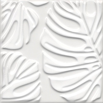 Декор KMD2SFC001BN Агдаль 2 Белый матовый структура 15x15x0,9 Kerama Marazzi керамический