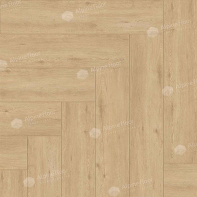 Кварцвиниловая плитка Alpine Floor ЕСО 16-26 Дуб Лесат Parqet LVT 43 класс 590х118х2.5 мм (ламинат) с фаской