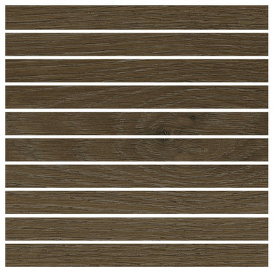 Мозаика Due Walnut Mosaic 30x30 керамогранит Living Ceramics матовая, коричневый LV10665