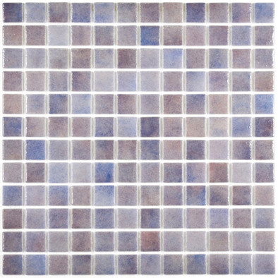 Мозаика Atlantis Purple стекло 31.5х31.5 см Bonaparte глянцевая чип 24х24 мм, фиолетовый