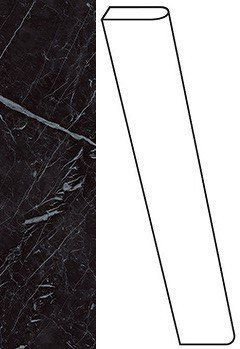 Плинтус Marvel Nero Marquina Battiscopa Matt керамогранит фото Плинтус Marvel Nero Marquina Battiscopa Matt керамогранит