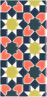 Декор HGD/A326/16000 Алькасар 7.4x15 Kerama Marazzi глянцевый керамический