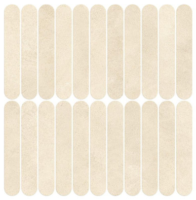 Мозаика Boost Expression Shell Mosaico Ellipse 37x37,8 керамогранит Atlas Concorde Italy матовая, бежевый AYY9