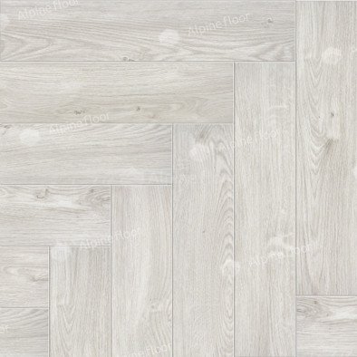 Кварцвиниловая плитка Alpine Floor Parqet LVT Снежный ЕСО 16-11 43 класс 590х118х2.5 мм (ламинат)