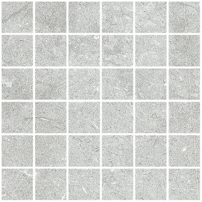 Мозаика Living Ceramics Noon Mosaic 55 Grey Anti-Slip 30x30 керамогранит чип 55х55 мм, серый LV11676